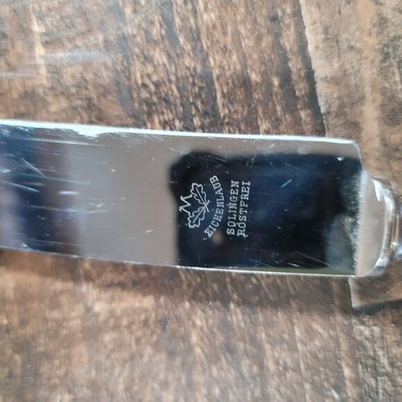 Eickenlaub Solingen Rostfrei Stag Horn 3-Piece Carving Set - Picture 3 of 6